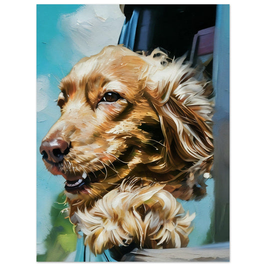 My Pet's Masterpiece Portrait Poster